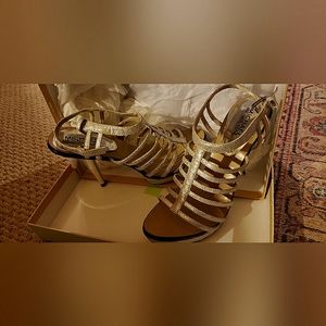Michael Kors Silver Heels